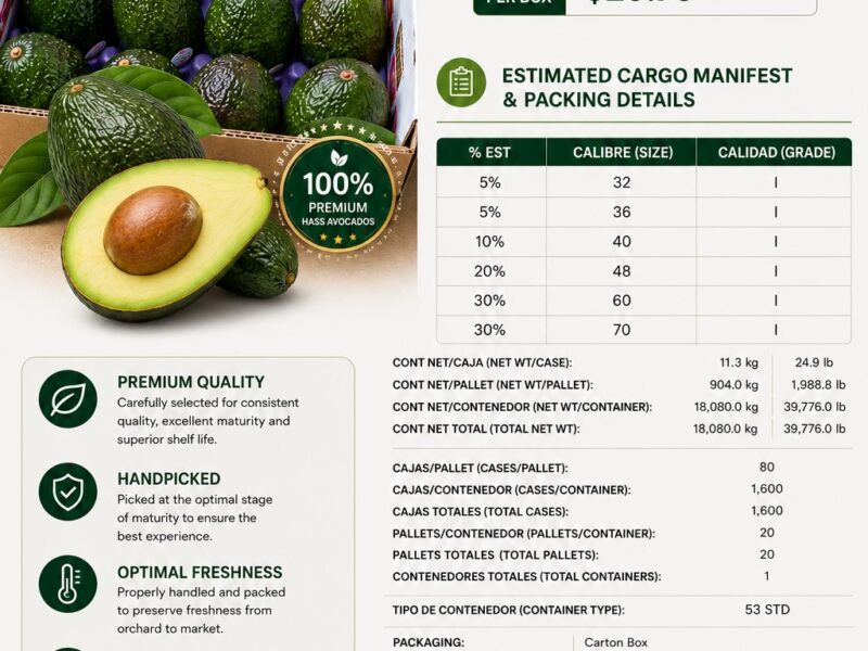 Premium Mexican Hass Avocados — image 1